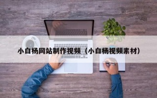 阜阳小白杨网站制作视频（小白杨视频素材）